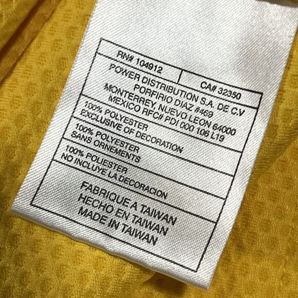 NIKE Dri-Fit Cycling Men Jersey Zip Top Shirt Yellow Short Sleeve Bike Size XL - Picture 5 of 7